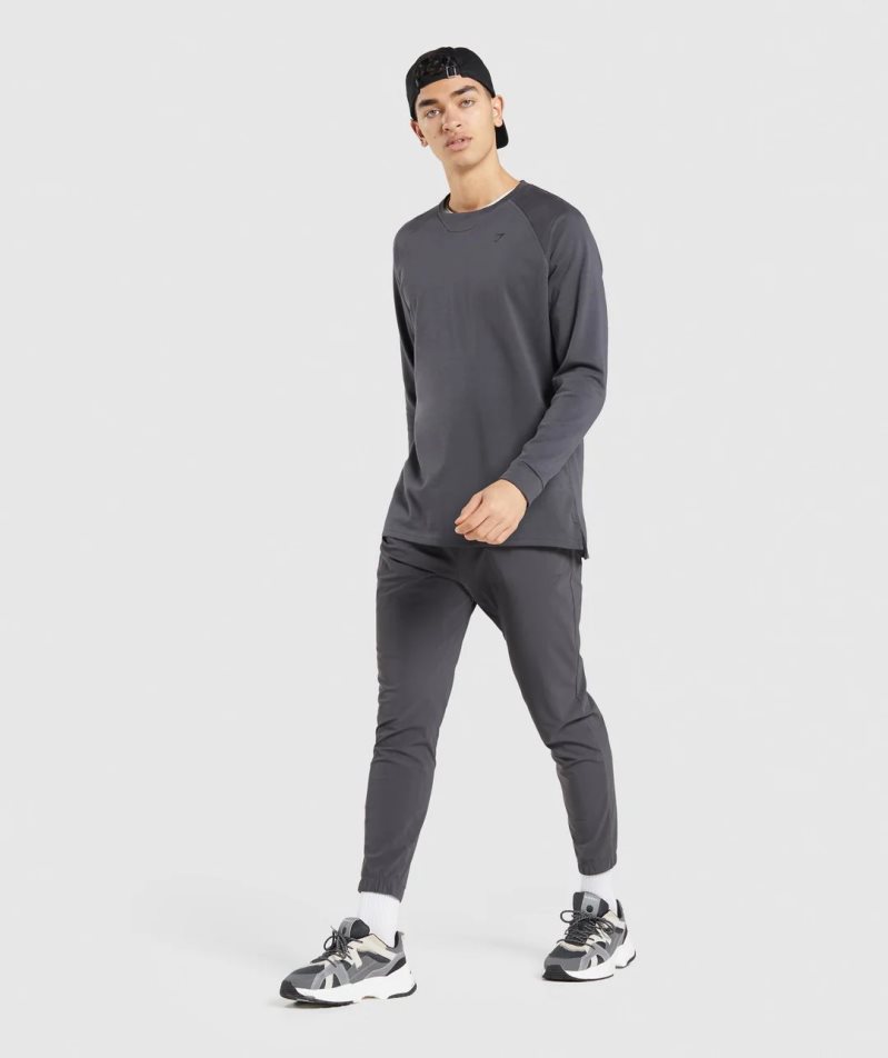 Men's Gymshark Studio Jogger Dark Grey | CA 1837ND